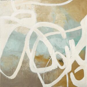 Malerifabrikken – Design Målning / Notify / 100×100 Cm – Flerfärgad – Tavlor – Från Homeroom