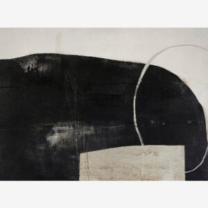 Malerifabrikken – Design Målning / Sort Of Stone / 120×90 Cm – Svart – Tavlor – Från Homeroom