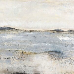 Malerifabrikken – Design Målning / Trace Of Nature / 100×100 Cm – Blå – Tavlor – Från Homeroom