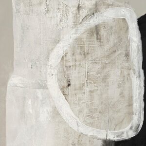 Malerifabrikken – Design Målning / White Stone / 90×120 Cm – Beige – Tavlor – Från Homeroom