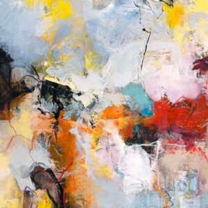 Malerifabrikken – Free Form / Blandad målning / 90 X 120 cm – Flerfärgad – Tavlor – Från Homeroom