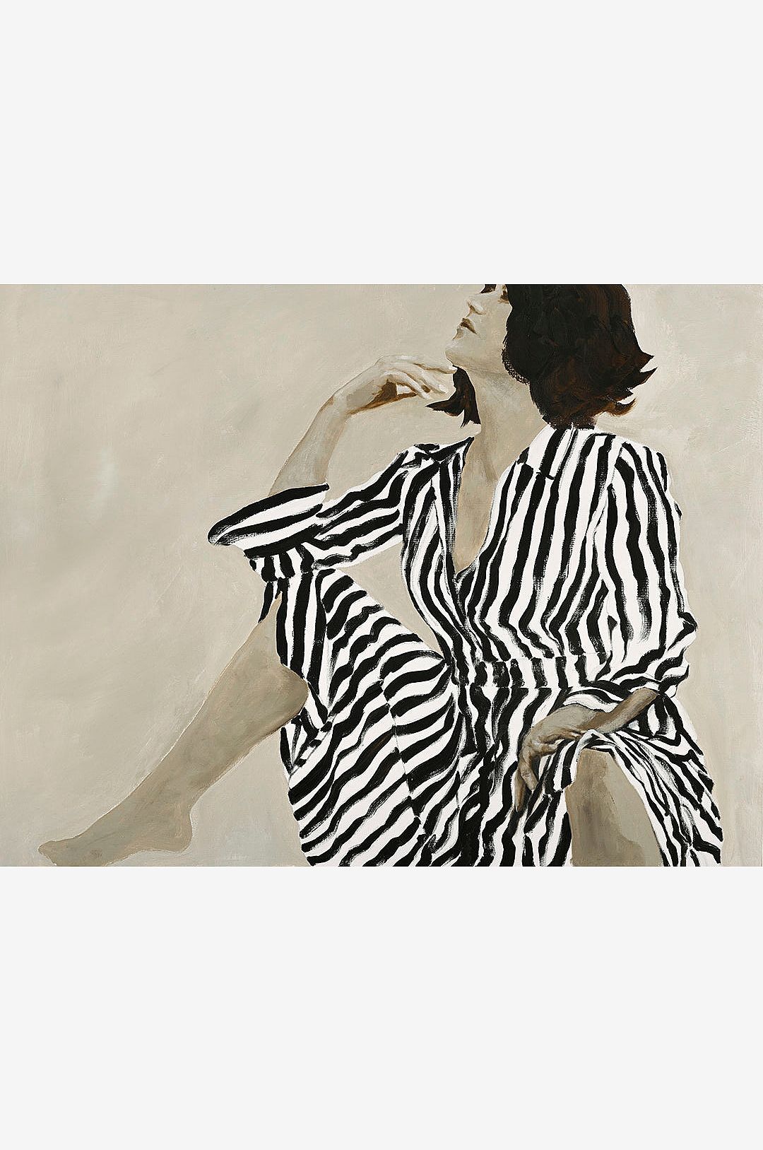 Malerifabrikken – One Of A Kind / Blandad målning / 120 X 90 cm – Beige – Tavlor – Från Homeroom