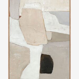 Malerifabrikken – Originalmålning Accurate, med ram – Beige – Tavlor – Från Homeroom