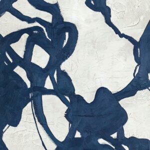 Malerifabrikken – Originalmålning Blueplay – Blå – Tavlor – Från Homeroom