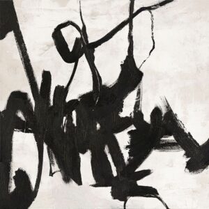 Malerifabrikken – Originalmålning Playblack 1 – Svart – Tavlor – Från Homeroom