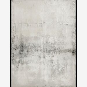 Malerifabrikken – Originalmålning Simple Living 8 , med ram – Vit – Tavlor – Från Homeroom