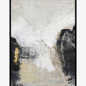 Malerifabrikken – Originalmålning White Noir , med ram – Vit – Tavlor – Från Homeroom