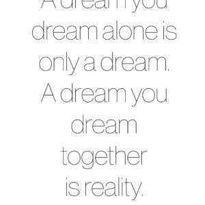 Malerifabrikken – Poster A Dream – Vit – Posters – Från Homeroom