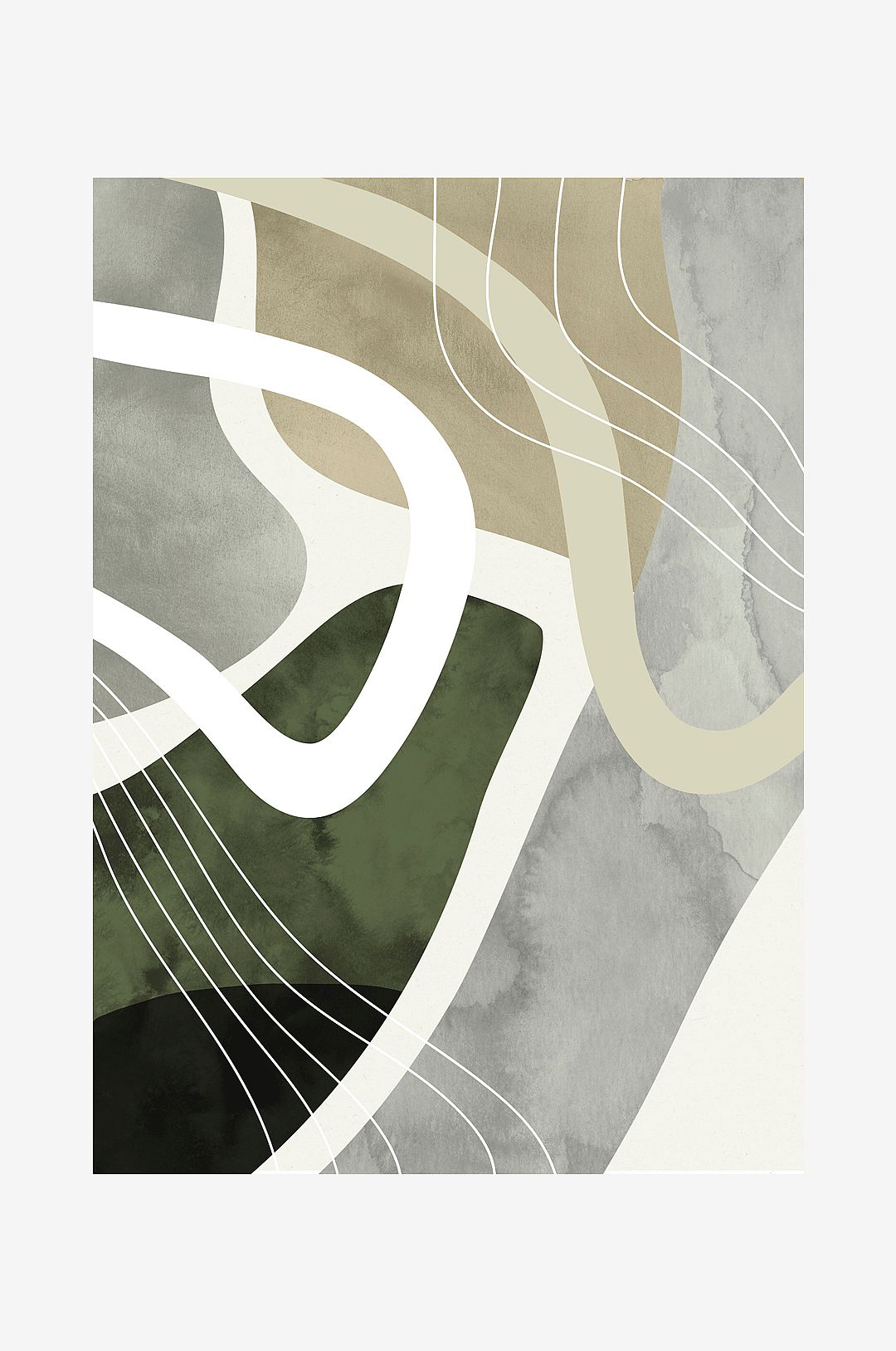 Malerifabrikken – Poster Acrobat 1 – Grön – Posters – Från Homeroom