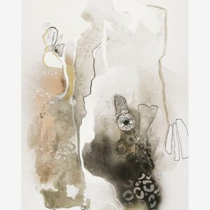 Malerifabrikken – Poster Aqua Sketch 1 – Beige – Posters – Från Homeroom