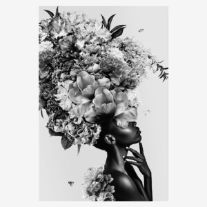 Malerifabrikken – Poster Art Floral 2 – Vit – Posters – Från Homeroom