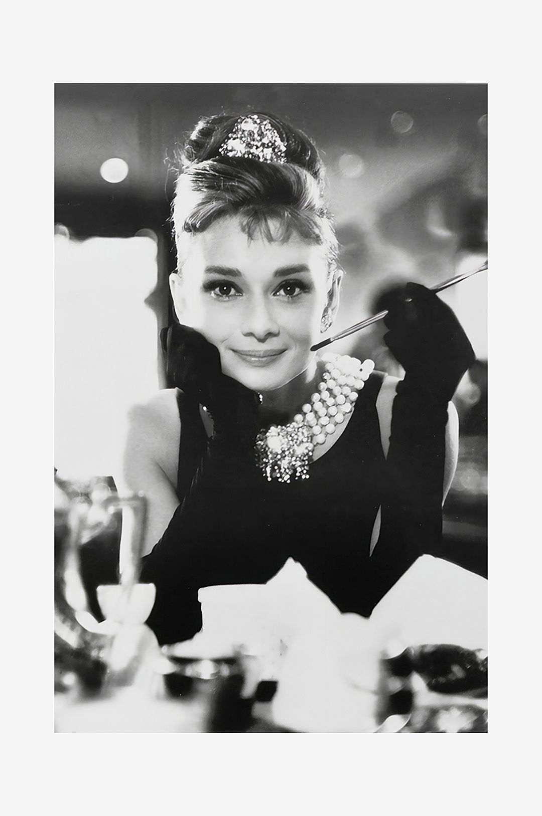 Malerifabrikken – Poster Audrey Hepburn 1 – Svart – Posters – Från Homeroom