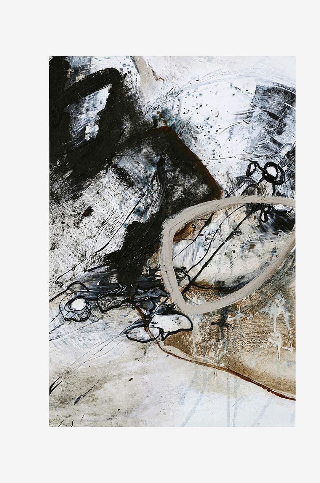 Malerifabrikken – Poster Black and White 2 – Vit – Posters – Från Homeroom