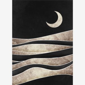 Malerifabrikken – Poster Black desert 2 – Svart – Posters – Från Homeroom