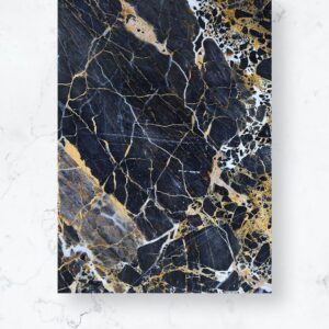 Malerifabrikken – Poster / Black marble / Plano – Svart – Posters – Från Homeroom