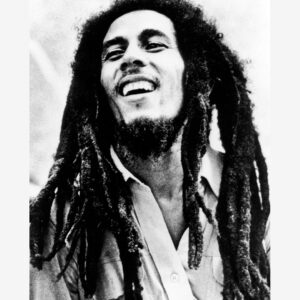 Malerifabrikken – Poster Bob Marley – Svart – Posters – Från Homeroom