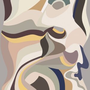 Malerifabrikken – Poster Born again 5 – Flerfärgad – Posters – Från Homeroom