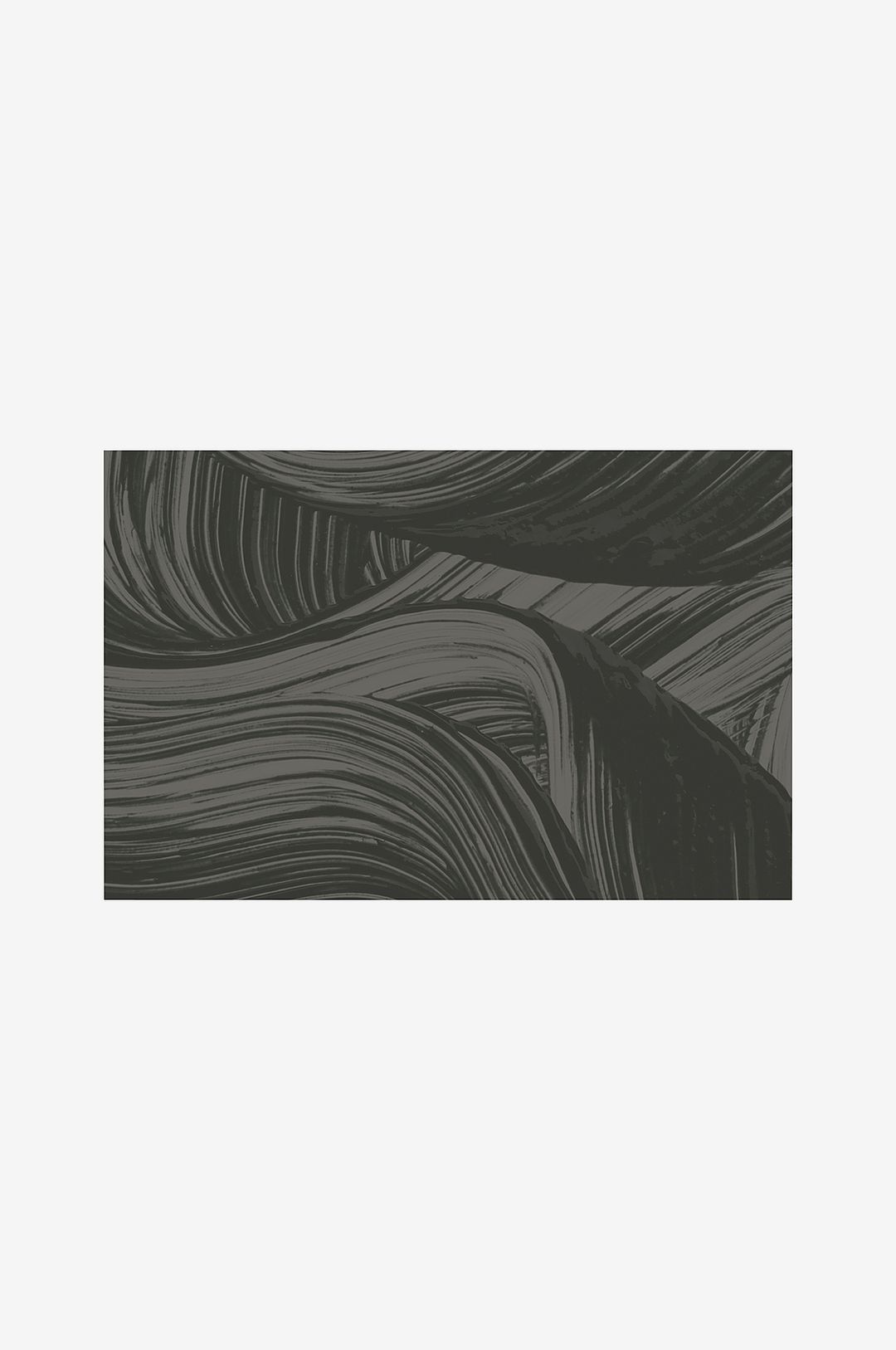 Malerifabrikken – Poster Brushed 1 – Grå – Posters – Från Homeroom