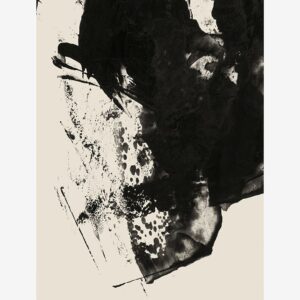 Malerifabrikken – Poster Brushed 7 – Svart – Posters – Från Homeroom