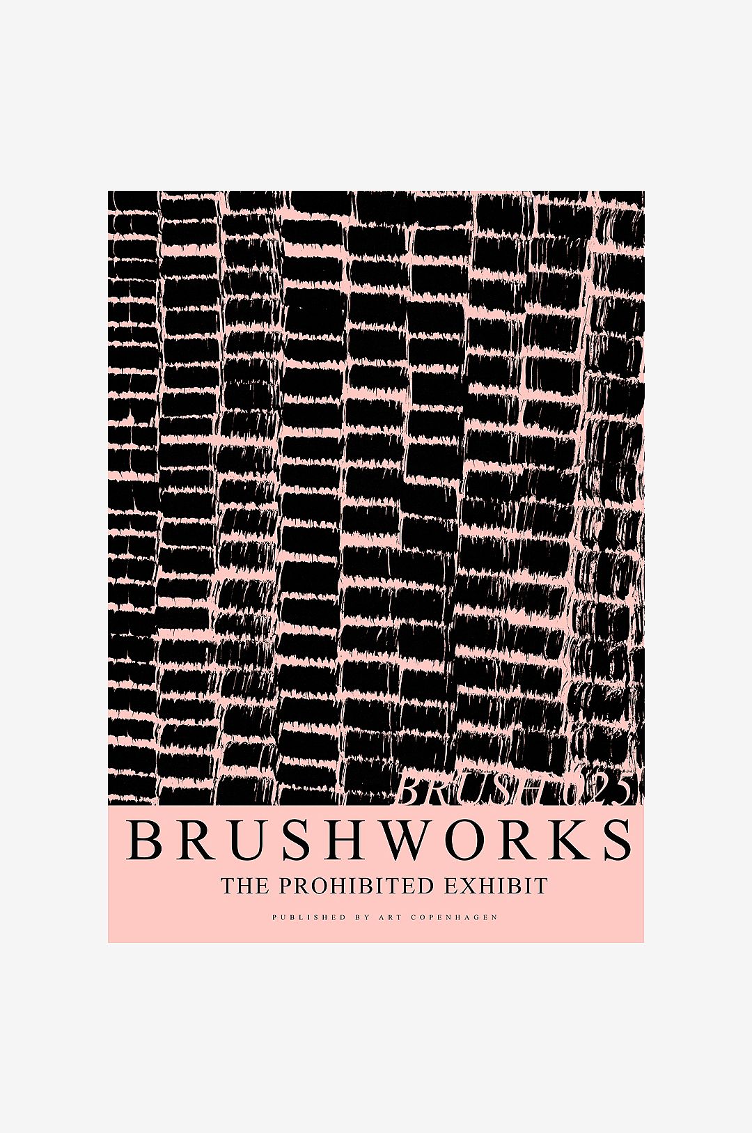 Malerifabrikken – Poster Brushwork 025 – Rosa – Posters – Från Homeroom