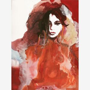 Malerifabrikken – Poster Colorful life 3 – Röd – Posters – Från Homeroom