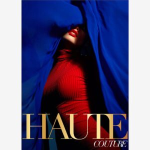 Malerifabrikken – Poster Couture 5 – Blå – Posters – Från Homeroom