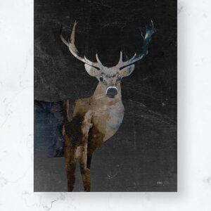 Malerifabrikken – Poster / Deerly Dark / Plano – Brun – Posters – Från Homeroom