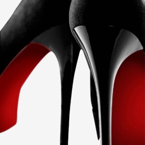 Malerifabrikken – Poster Fashion Red 1 – Grå – Posters – Från Homeroom