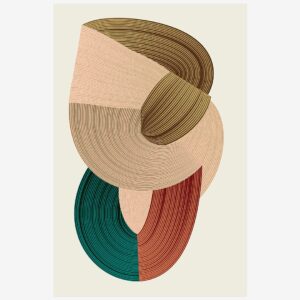 Malerifabrikken – Poster Fibers 1 – Flerfärgad – Posters – Från Homeroom