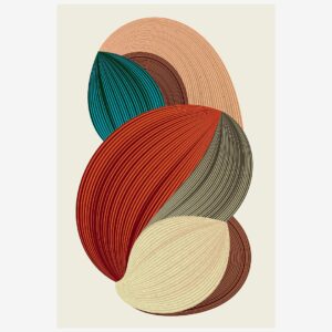 Malerifabrikken – Poster Fibers 2 – Flerfärgad – Posters – Från Homeroom