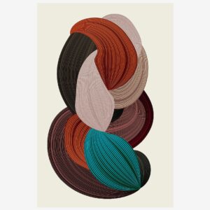 Malerifabrikken – Poster Fibers 3 – Flerfärgad – Posters – Från Homeroom