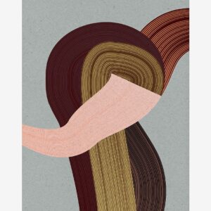 Malerifabrikken – Poster Fibers 4 – Flerfärgad – Posters – Från Homeroom