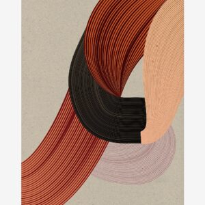 Malerifabrikken – Poster Fibers 6 – Flerfärgad – Posters – Från Homeroom