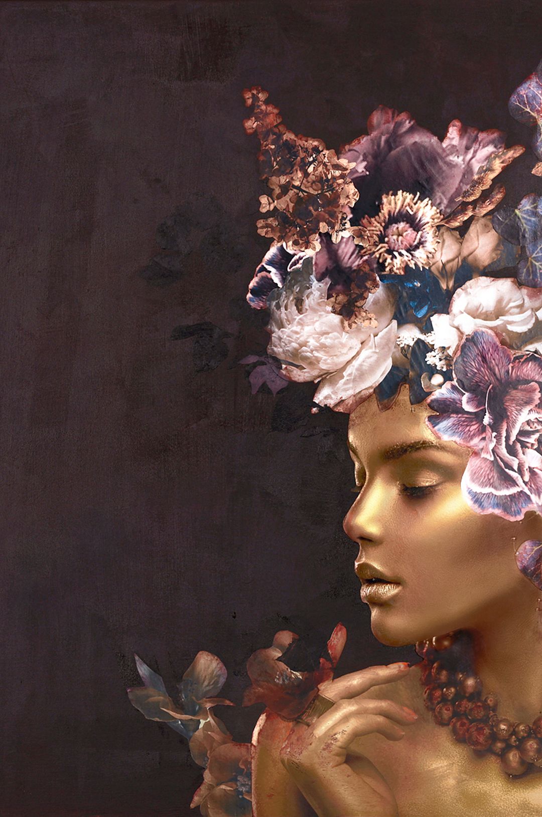 Malerifabrikken – Poster Gold Couture 4 – Guld – Posters – Från Homeroom