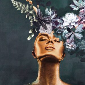 Malerifabrikken – Poster Gold couture 2 – Guld – Posters – Från Homeroom