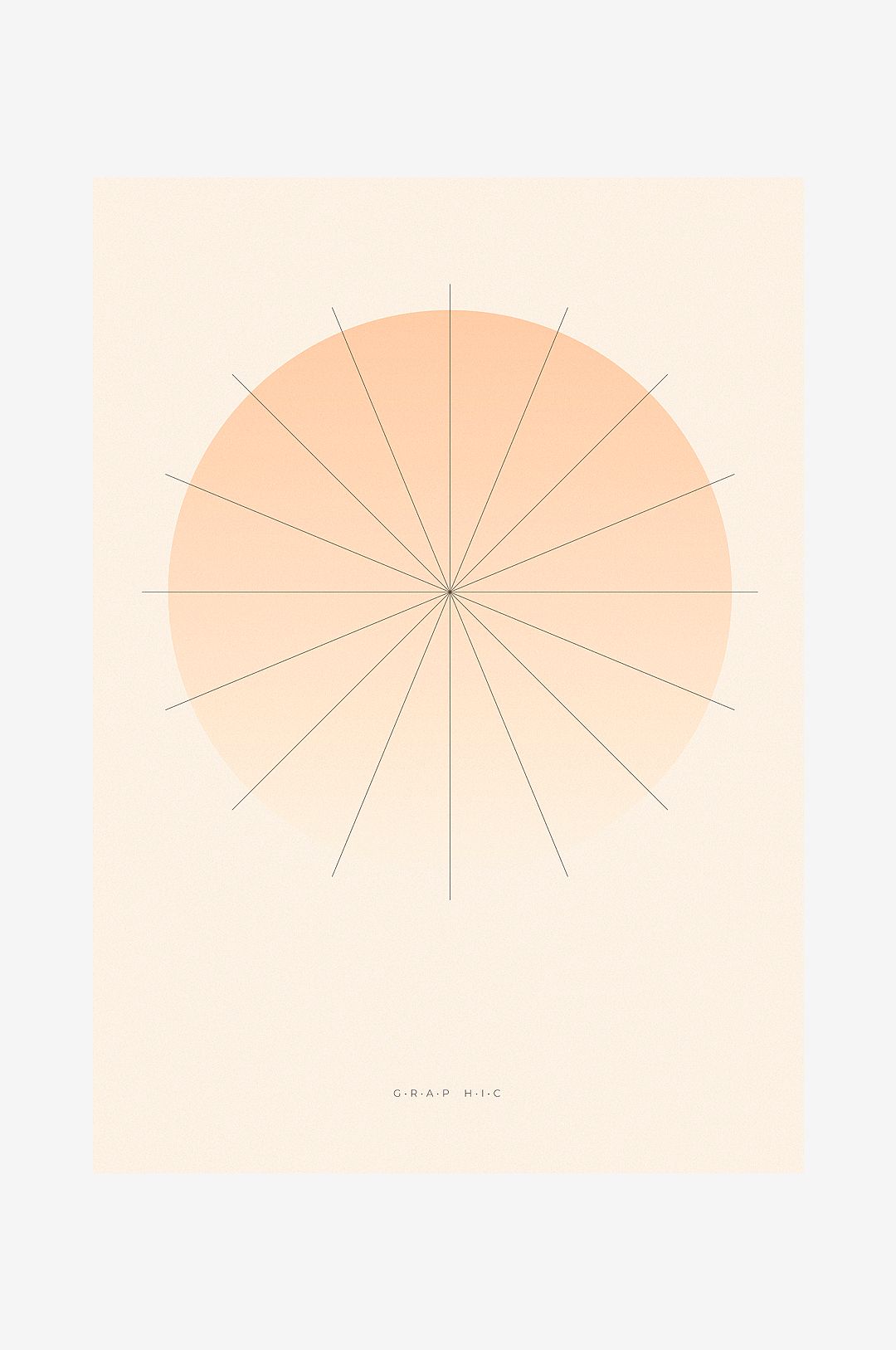 Malerifabrikken – Poster Grap hic 2 – Orange – Posters – Från Homeroom