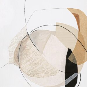 Malerifabrikken – Poster Graphical shapes 4 – Beige – Posters – Från Homeroom