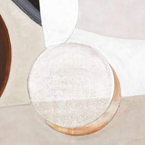 Malerifabrikken – Poster Graphical shapes 6 – Beige – Posters – Från Homeroom