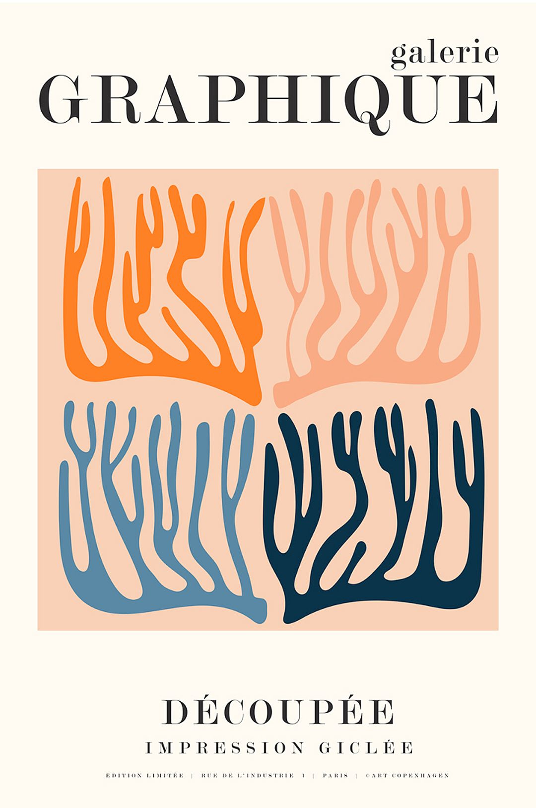 Malerifabrikken – Poster Graphique 11 – Flerfärgad – Posters – Från Homeroom