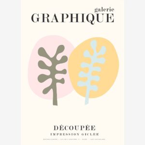 Malerifabrikken – Poster Graphique 2 – Beige – Posters – Från Homeroom