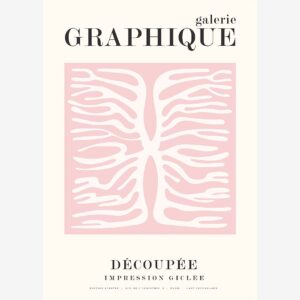 Malerifabrikken – Poster Graphique 3 – Beige – Posters – Från Homeroom