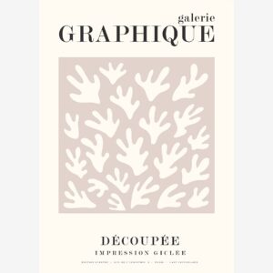 Malerifabrikken – Poster Graphique 6 – Beige – Posters – Från Homeroom