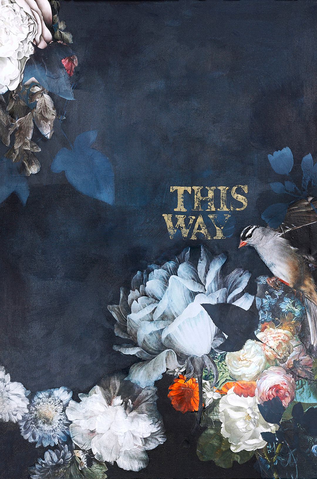 Malerifabrikken – Poster Haute couture 4 – Blå – Posters – Från Homeroom