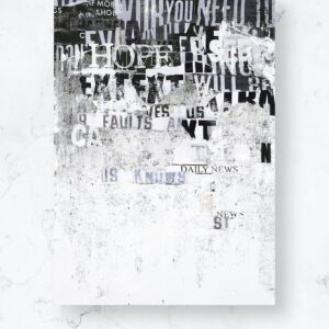 Malerifabrikken – Poster / Hope / Plano – Vit – Posters – Från Homeroom