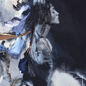 Malerifabrikken – Poster Imperfection blue – Blå – Posters – Från Homeroom