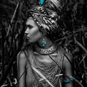 Malerifabrikken – Poster In the bush blue – Svart – Posters – Från Homeroom