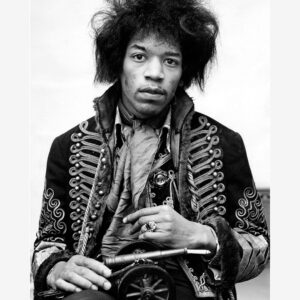 Malerifabrikken – Poster Jimi Hendrix – Svart – Posters – Från Homeroom