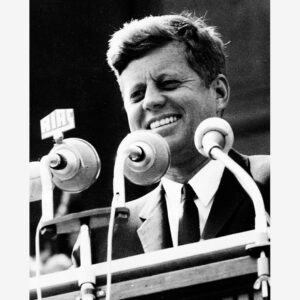 Malerifabrikken – Poster John F. Kennedy – Svart – Posters – Från Homeroom