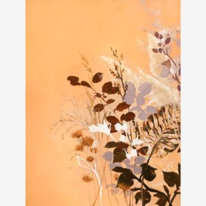 Malerifabrikken – Poster Light Leaves 6 – Orange – Posters – Från Homeroom