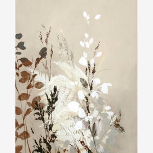 Malerifabrikken – Poster Light Leaves 8 – Beige – Posters – Från Homeroom